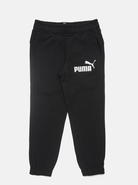 

Puma Boys Black Solid Joggers