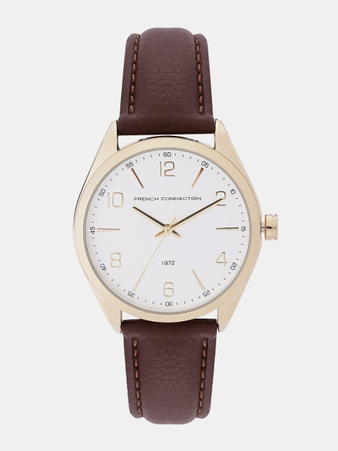 

French Connection Women Silver-Toned Analogue Watch FC1304TG
