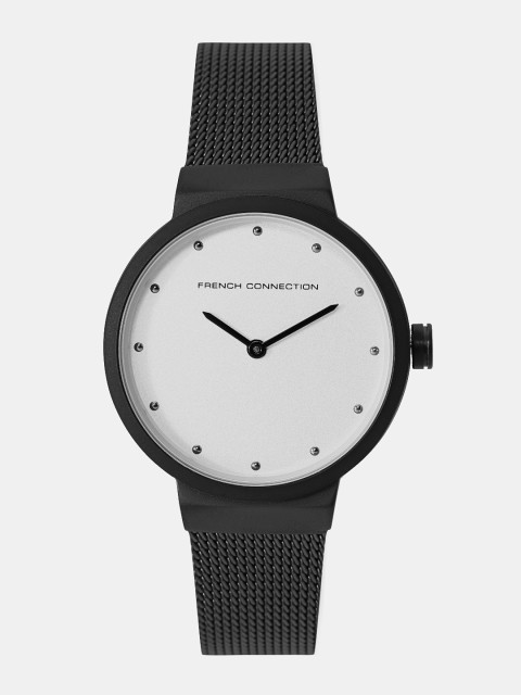 

French Connection Women Silver-Toned Analogue Watch FC1291BBM