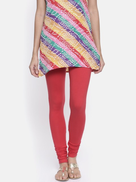 

Bitz Women Coral Churidar Leggings