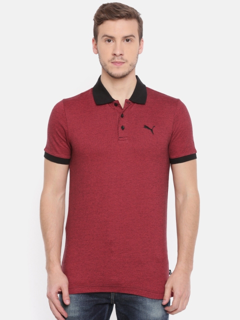 

Puma Maroon India Jacquard Polo 1 T-shirt