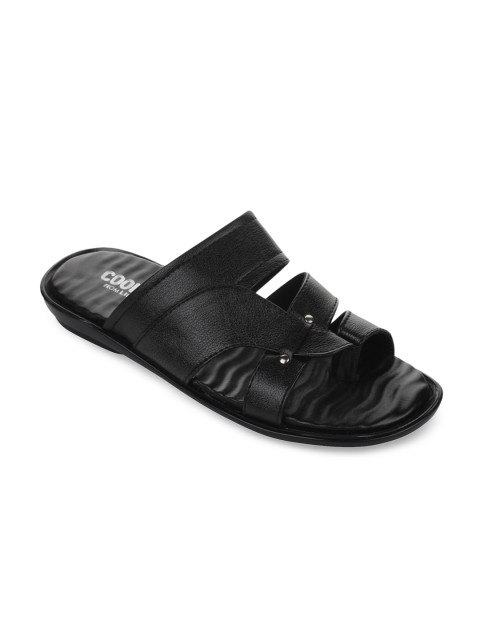 

Coolers Men Black Comfort Sandals