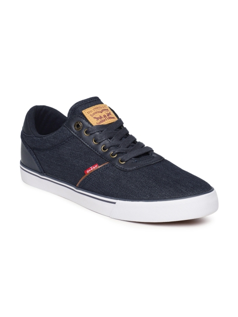 

Levis Men Navy Blue AIDEN DENIM Sneakers