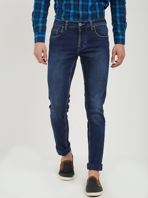 

Lawman pg3 Men Blue Slim Fit Mid-Rise Clean Look Jeans