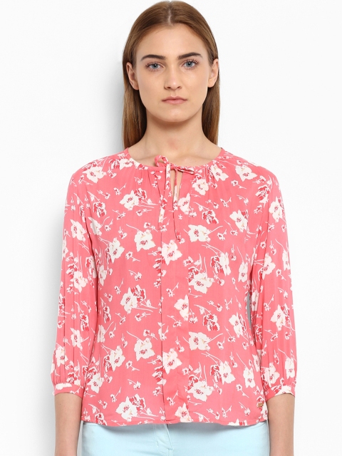 

Park Avenue Woman Women Pink Printed Top