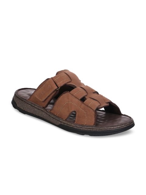 

Healers Men Brown Leather Comfort Sandals