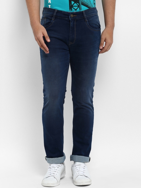 

Parx Men Blue Slim Fit Mid-Rise Clean Look Jeans