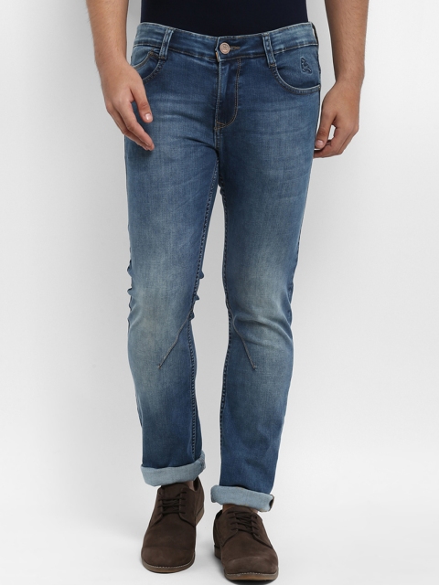 

Parx Men Blue Slim Fit Mid-Rise Clean Look Jeans