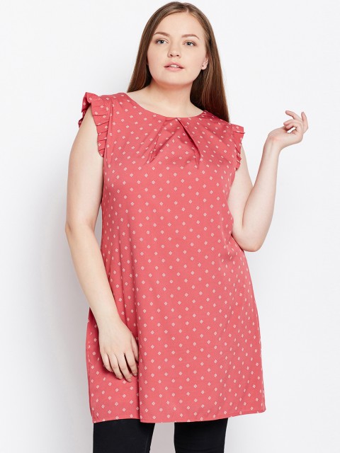 

Oxolloxo Peach Solid Tunic