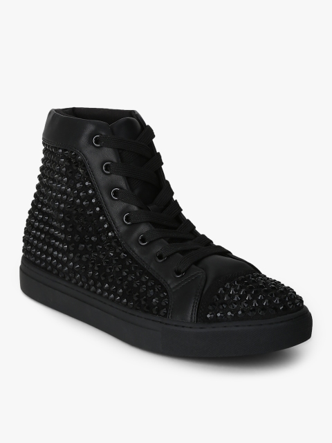 

Steve Madden Men Black Sneakers
