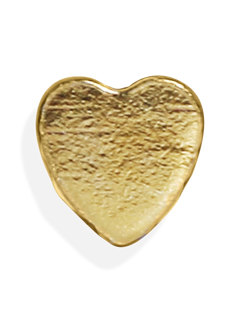 

JewelRush Gold-Toned Heart-Shaped Nose Ring