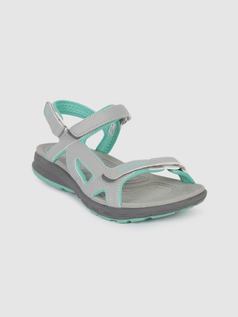 

Wildcraft Women Grey Solid Denali_2.0 Open Toe Flats