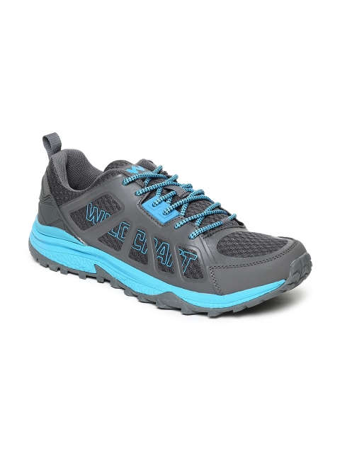 

Wildcraft Men Grey & Blue Botros_2.0 Sneakers