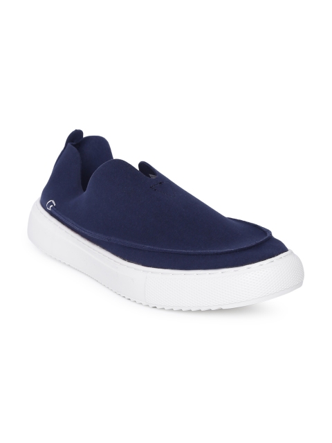 

Wildcraft Unisex Navy Blue Yale_2.0 Suede Slip-On Sneakers