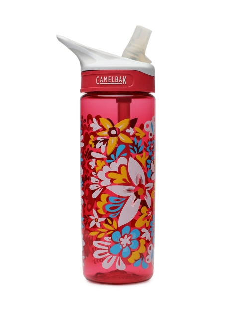 

CAMELBAK Red Printed Eddy Sipper Water Bottle 600 ml