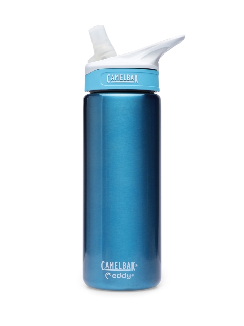 CAMELBAK Blue Vacuum Insulated Eddy Stainless Steel BPA Free Sipper Bottle 600 ml