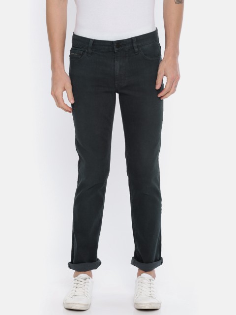 

Calvin Klein Jeans Men Blue Power Stretch Skinny Fit Mid-Rise Clean Look Stretchable Jeans