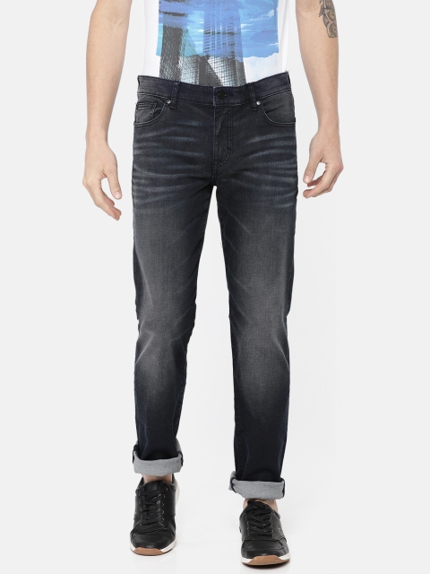 

Calvin Klein Jeans Men Black Slim Fit Mid-Rise Clean Look Stretchable Jeans