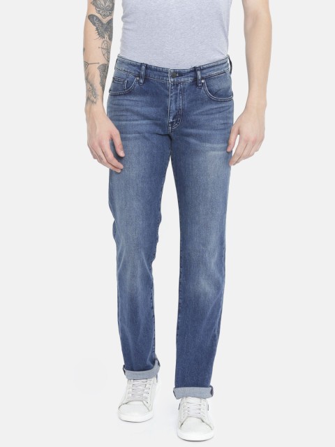 

Calvin Klein Jeans Men Blue Slim Fit Mid-Rise Clean Look Stretchable Jeans