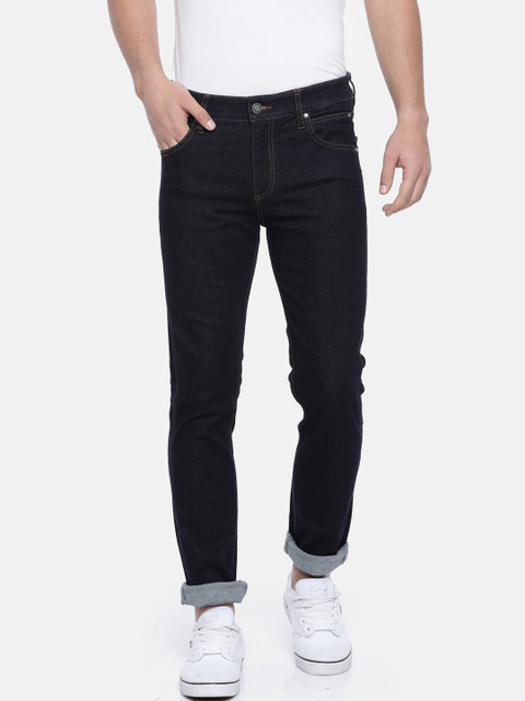 

Calvin Klein Jeans Men Blue Slim Straight Fit Mid-Rise Clean Look Stretchable Jeans