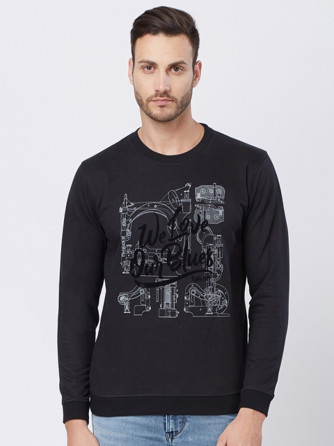 

Killer Men Black Printed Sweatshirt