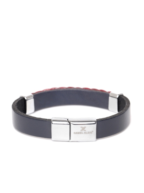 

Daniel Klein Navy Wraparound Bracelet, Navy blue
