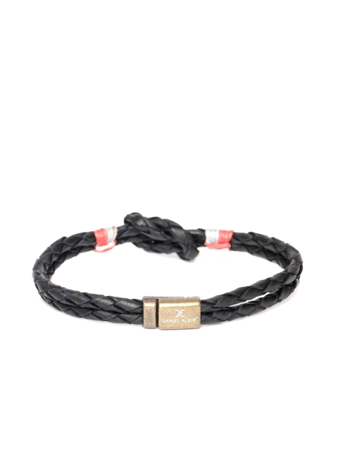 

Daniel Klein Black Braided Wraparound Bracelet