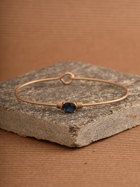 

Pipa Bella Gold-Toned Embellished Metal Bangle-Style Bracelet