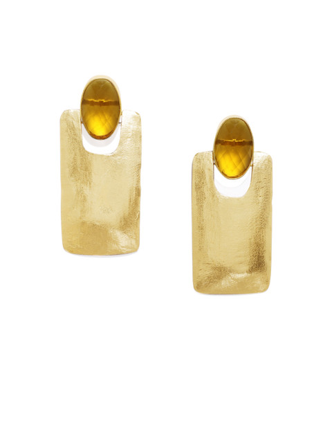 

Pipa Bella Gold-Toned Geometric Studs