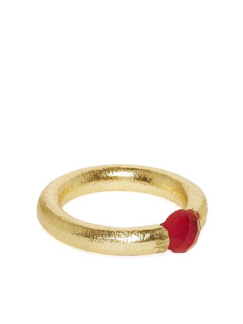 

Pipa Bella Women Red Gold-Plated Ring