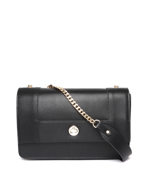 

MANGO Black Solid Sling Bag