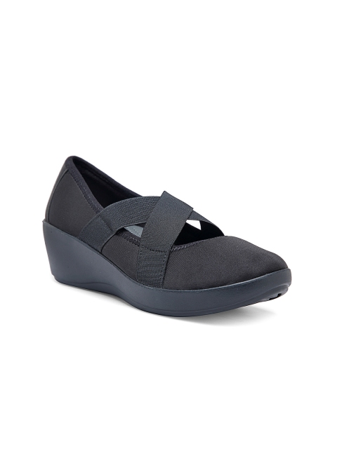 

Crocs Women Black Solid Wedges