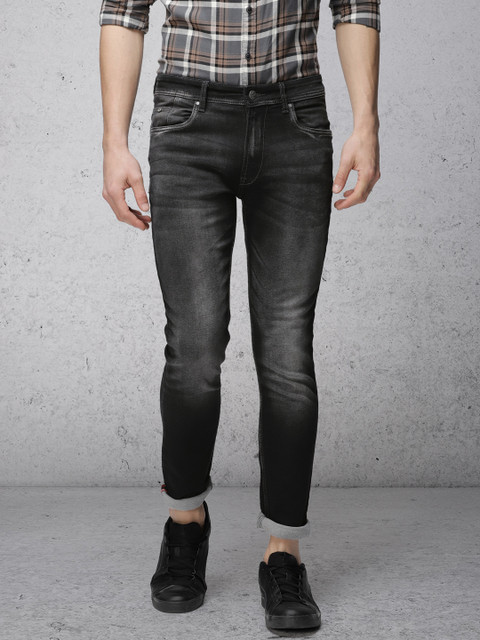 

Ecko Unltd Men Black Super Slim Fit Mid-Rise Clean Look Stretchable Jeans