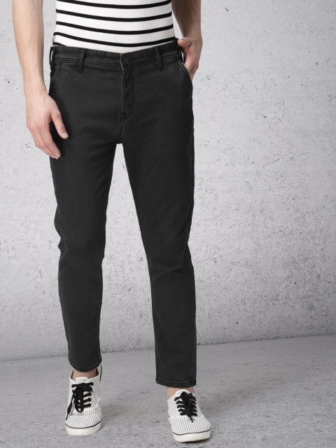 

Ecko Unltd Men Black Slim Fit Mid-Rise Clean Look Stretchable Jeans