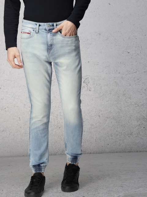 

Ecko Unltd Men Blue Jogger Mid-Rise Clean Look Stretchable Jeans