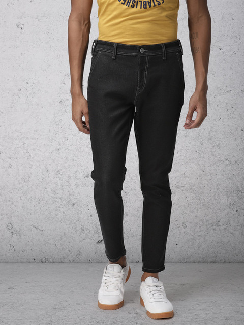 

Ecko Unltd Men Black Slim Fit Mid-Rise Clean Look Stretchable Jeans