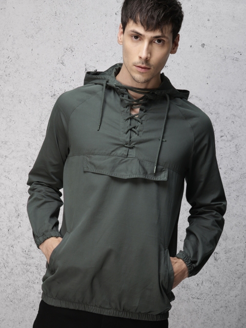 

Ecko Unltd Men Grey Solid Shacket