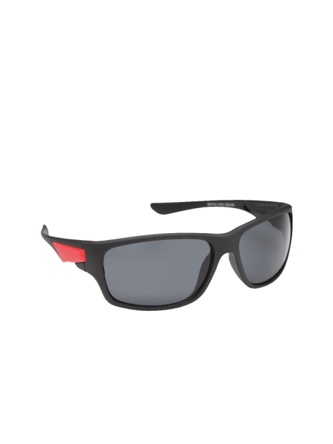 

Get Glamr Unisex Rectangle Sunglasses SG-UN-MT-096-8, Black