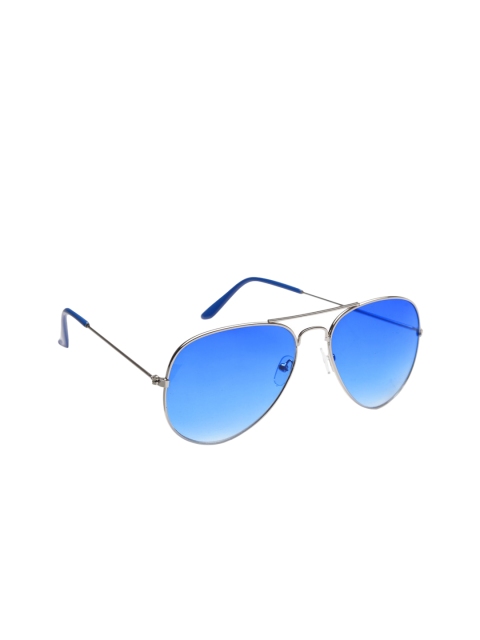 

Get Glamr Unisex Aviator Sunglasses SG-UN-MT-090-8, Blue