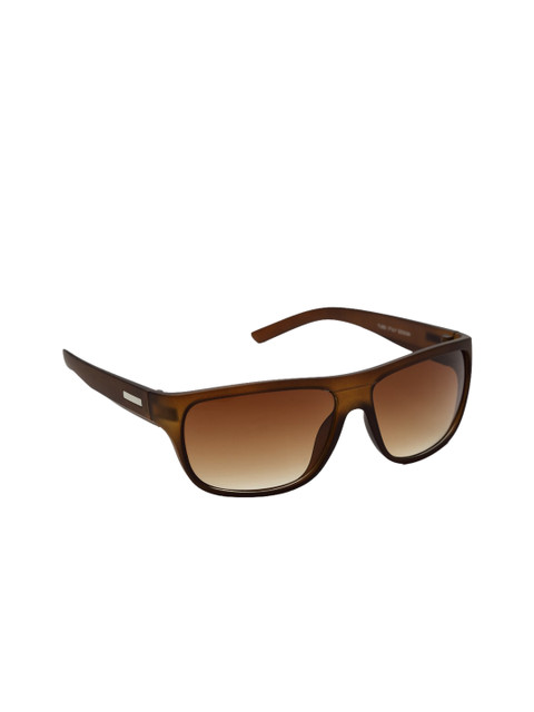 

Get Glamr Unisex Rectangle Sunglasses SG-UN-MT-043-8, Brown