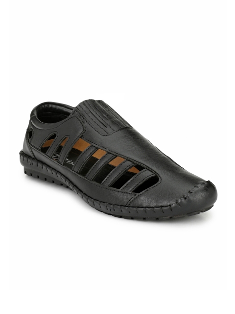 

El Paso Men Black Shoe-Style Sandals