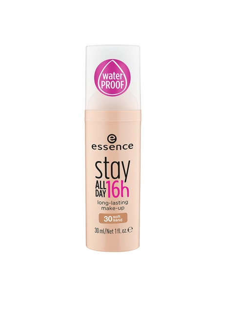 

essence Soft Sand Stay All Day 16h Long Lasting Make-Up Foundation 30, Peach
