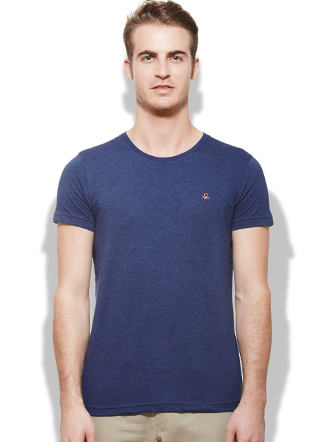 

United Colors of Benetton Men Navy T-shirt, Navy blue