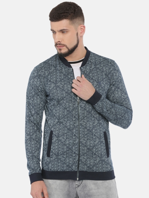 

Killer Men Blue Self Design Bomber