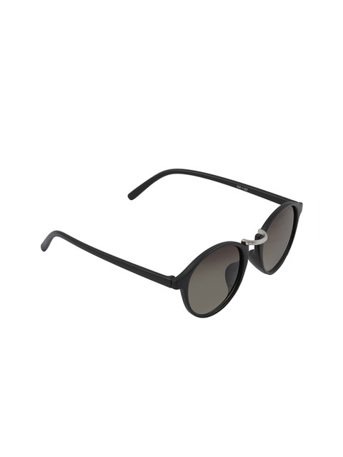 

VAST Unisex Retro Round Sunglasses, Black