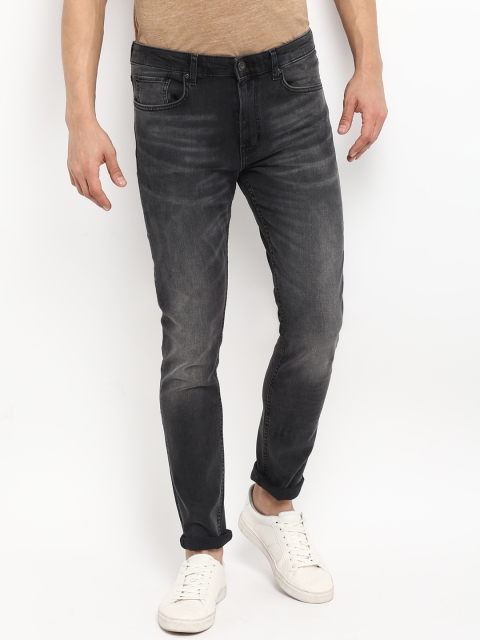 

Red Tape Men Grey Skinny Fit Mid-Rise Clean Look Stretchable Jeans