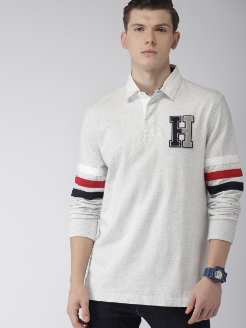 

Tommy Hilfiger Men Grey Solid Sweatshirt