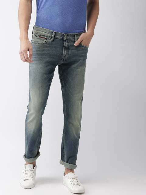 

Tommy Hilfiger Men Blue Scanton Slim Fit Mid-Rise Clean Look Stretchable Jeans