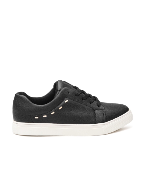 

ether Women Black Sneakers