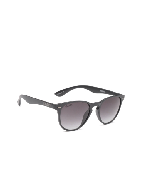 

MTV Roadies Unisex Oval Sunglasses with UV Protected Lens RD-113-C1-OR, Grey